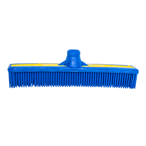 Smart Broom® 11" Upright Multi-Surface Broom Blue/Yellow w/Telescoping Handle