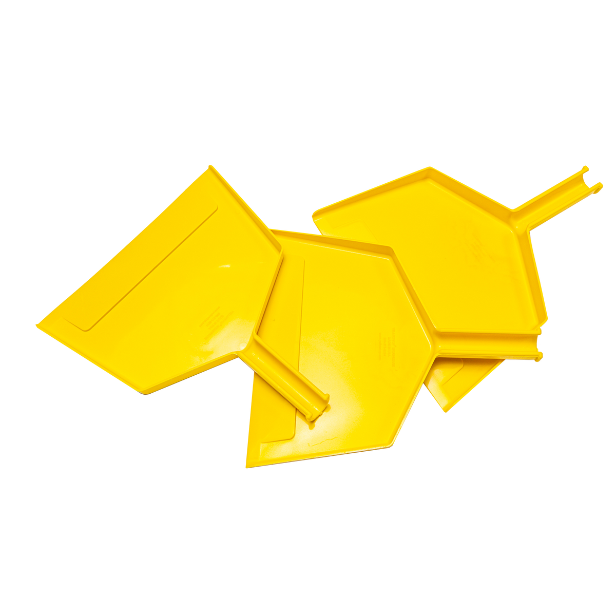 Smart Broom® ClipOn Dust Pan Yellow (Pack of 3) Yellowtop Products