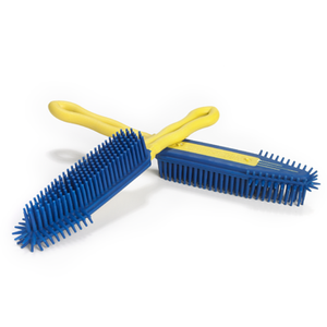 Smart Broom® Hand Brush Blue/Yellow (2 Brush Set)