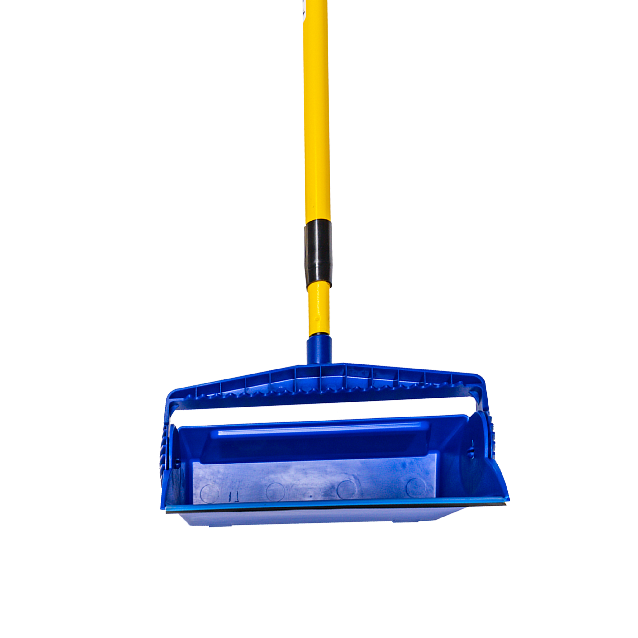 Smart Broom® 12 Upright Multi-Purpose Squeegee Broom Blue/Yellow w/Te –  Yellowtop Products